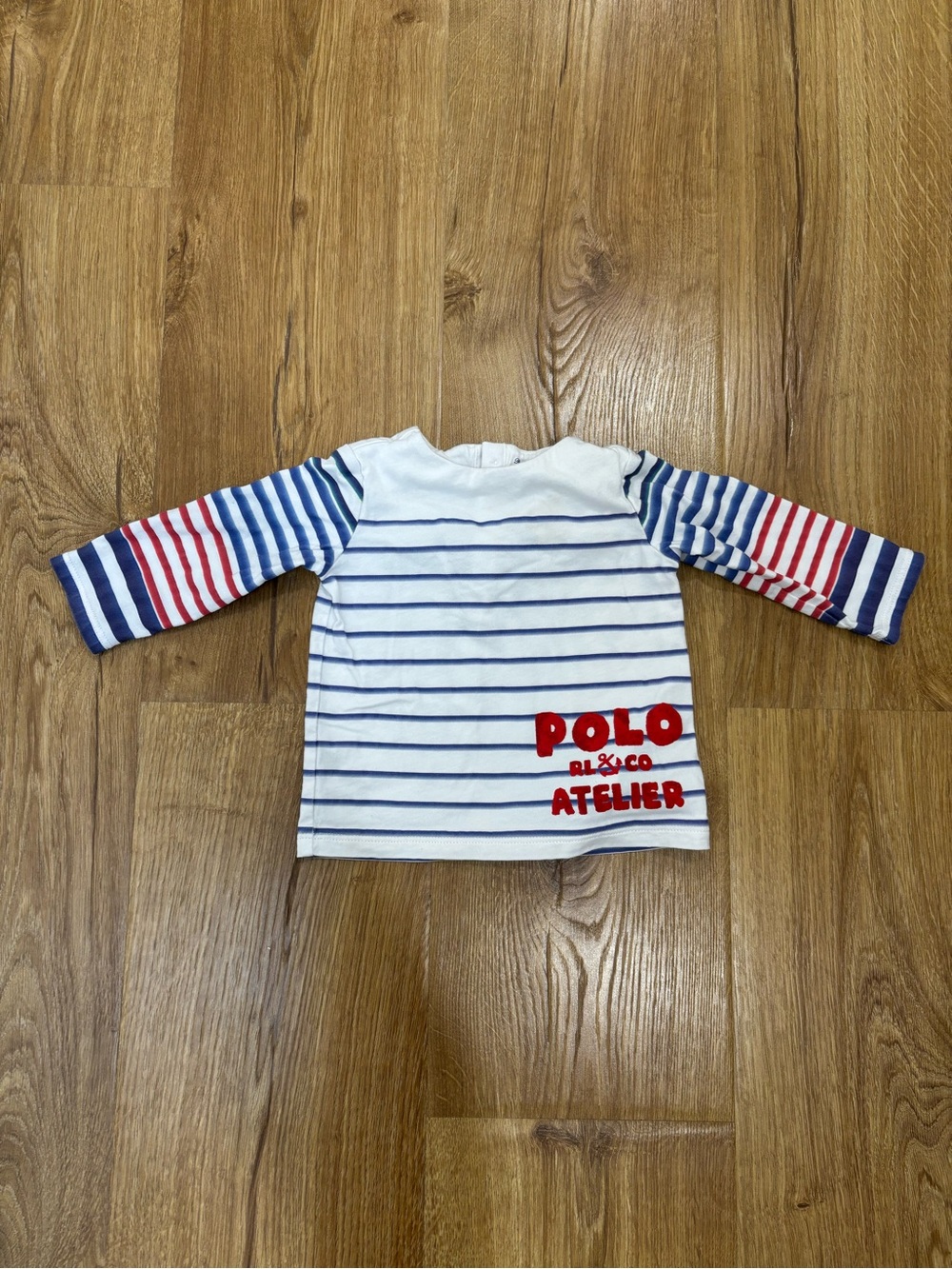 Ralph Lauren Nautical Striped Long Sleeve T-shirt